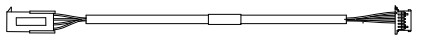 Parties détachées ATM 445-0755110 harnais LVDS