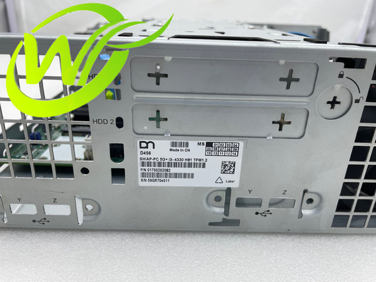 01750262082 1750262082 pièces SWAP-PC 5G+ i3- 4330 H81 TPM1.2 d'atmosphère de Wincor