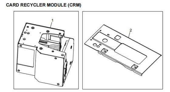 Module de recyclage de cartes NCR (CRM)