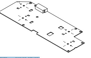 Parties détachées ATM S2 Quad CIC PCB 445-0752738 QUAD CIC - ASSY PCB