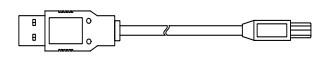 Les pièces détachées des distributeurs automatiques de billets de banque USB TYPE A TO TYPE B CABLE à grande vitesse 009-0021020