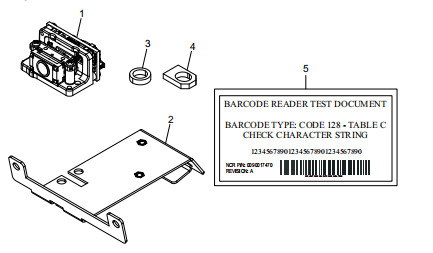 Les pièces détachées des distributeurs automatiques de billets 009-0023539 USB 2D BARCODE READER MODULE (UBAR)