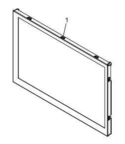 Parties de la machine ATM 009-0027209 7 pouces LCD LVDS