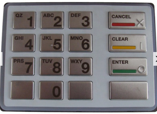 Disposition 49-249443-707A de clavier numérique de distributeur automatique de billets d'atmosphère de Diebold EPP7