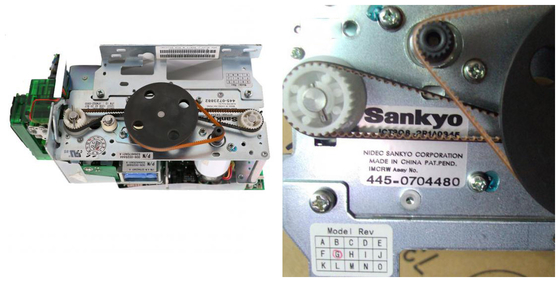 Port USB 445-0704480 4450704480 de la voie 123 IMCRW du lecteur de cartes de NCR de pièces d'atmosphère 66xx